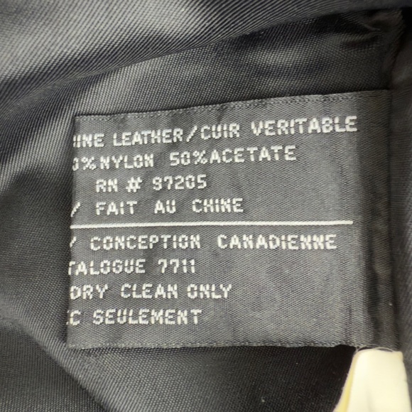 Danier Leather Black Flared Pants Women's Size 6 US - Picture 7 of 13